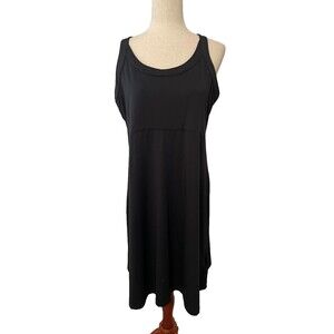 Columbia Sportswear PFG Athletic Omni-Freeze Advanced Cooling Black Tank Dress L